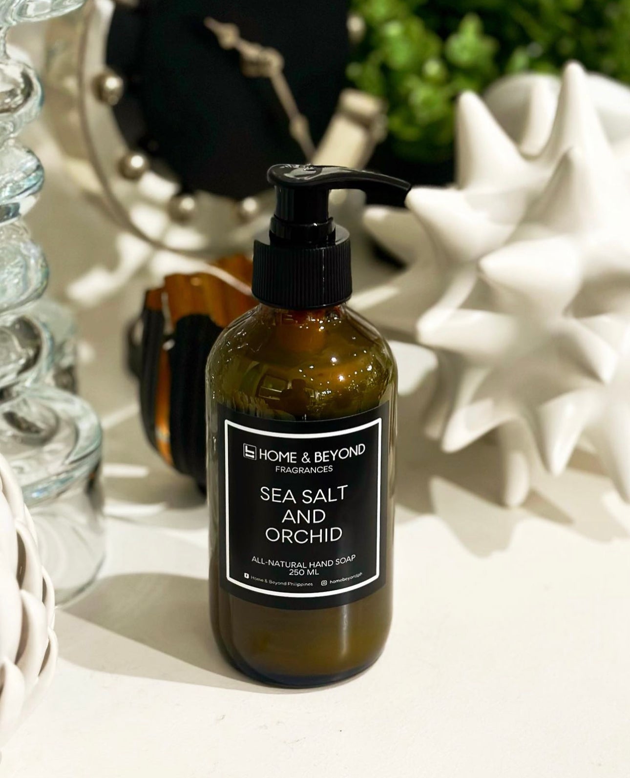 Sea Salt and Orchid Scented Soap