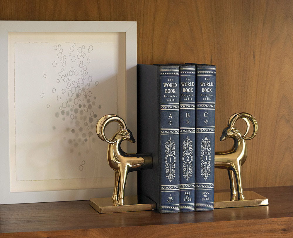 Gazelle Bookends