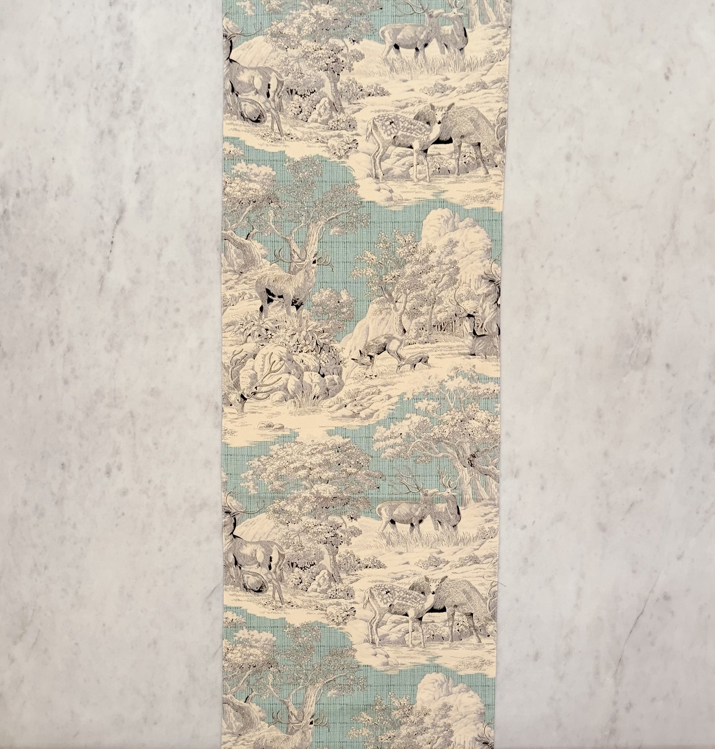 Toile de Jouy Table Linens - Blue
