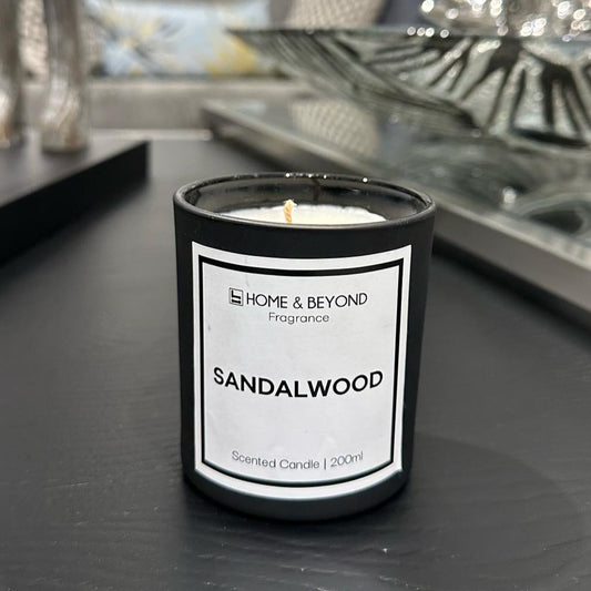 Sandalwood Scented Candle